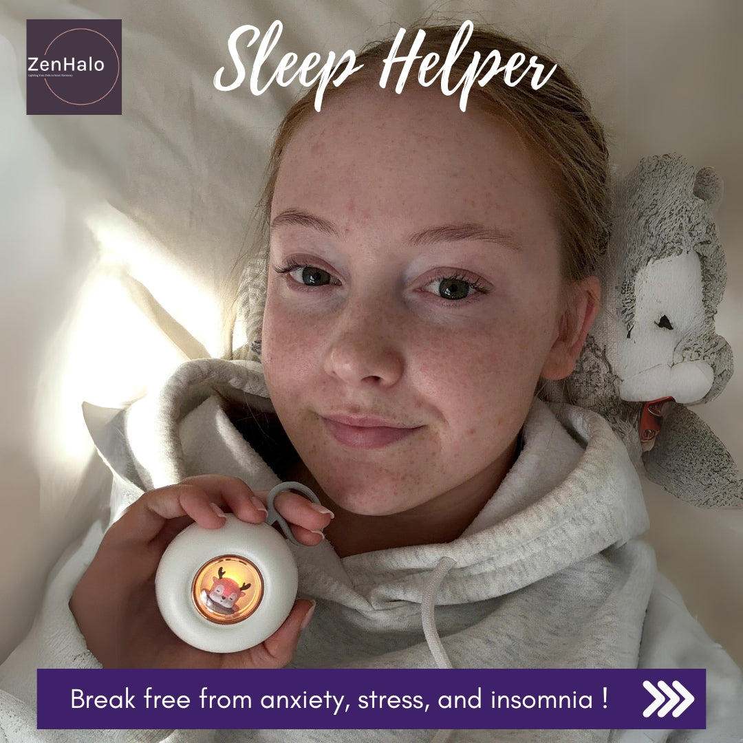 Break free from anxiety, stress and insomnia. Best sleep device for adults and seniors.