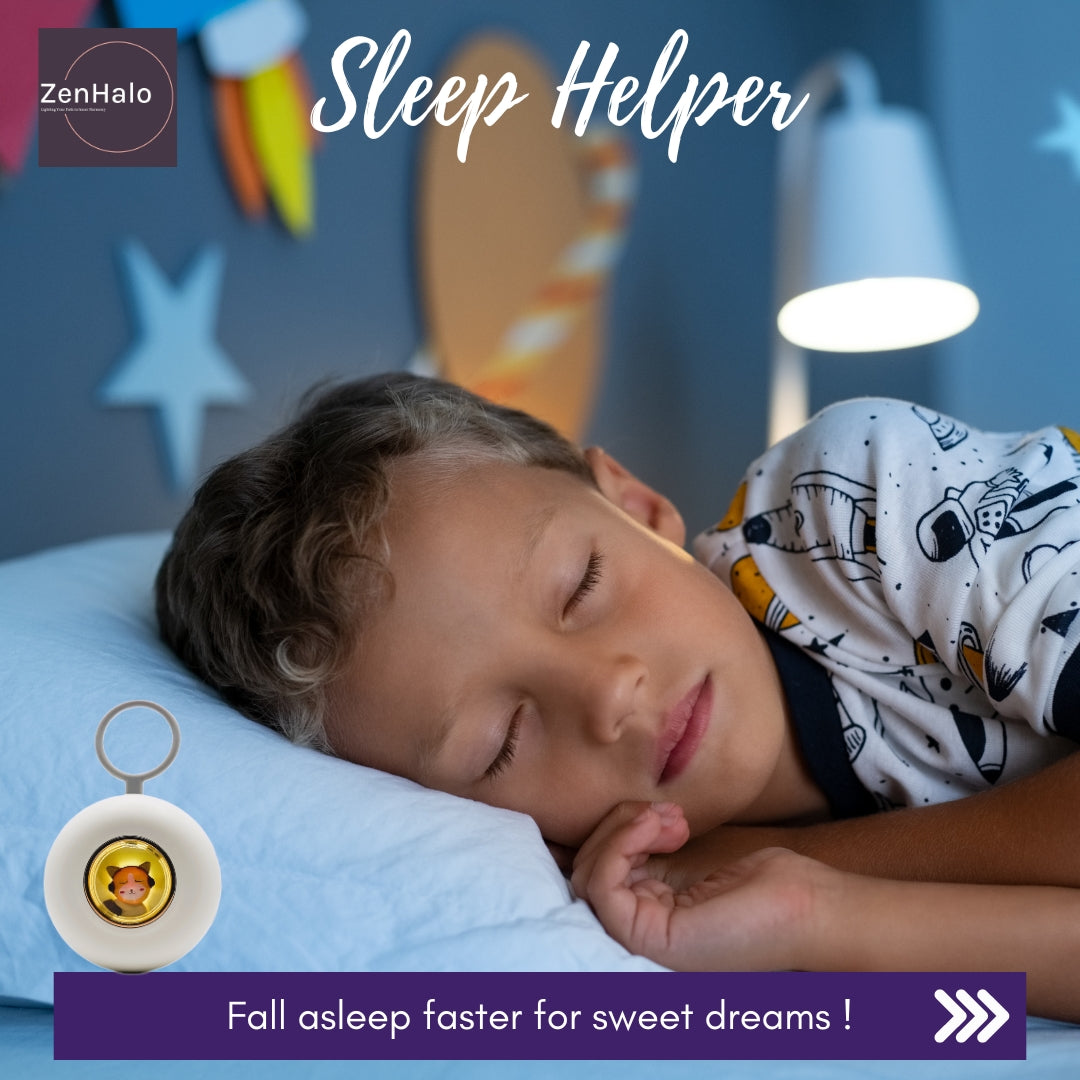 Fall asleep faster for sweet dreams. Best Sleep device for kids.