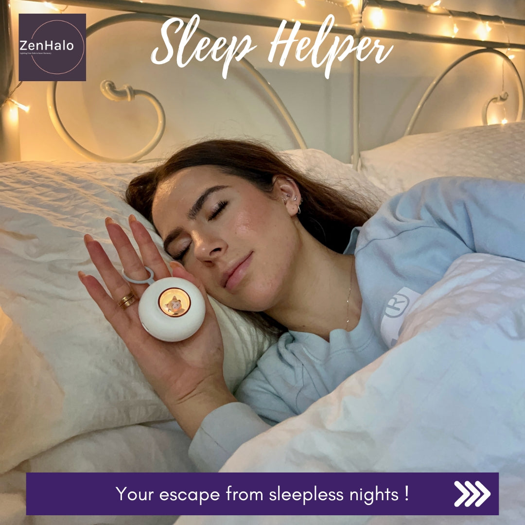 Your escape from sleepless nights. Best sleep aid device for adults, seniors and kids.