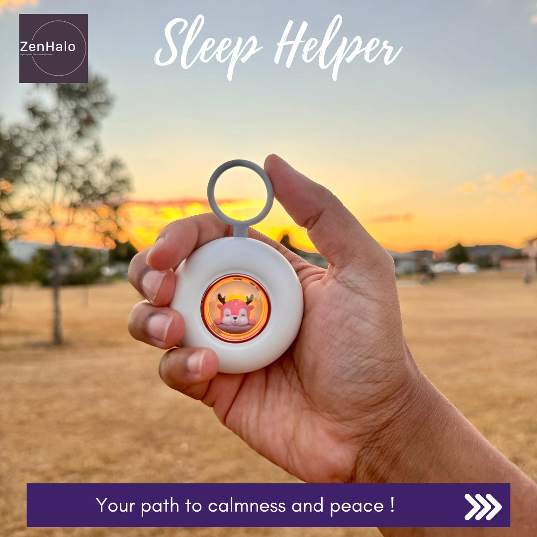 Your path to calmness and peace. Best sleep device for adults, seniors and kids.